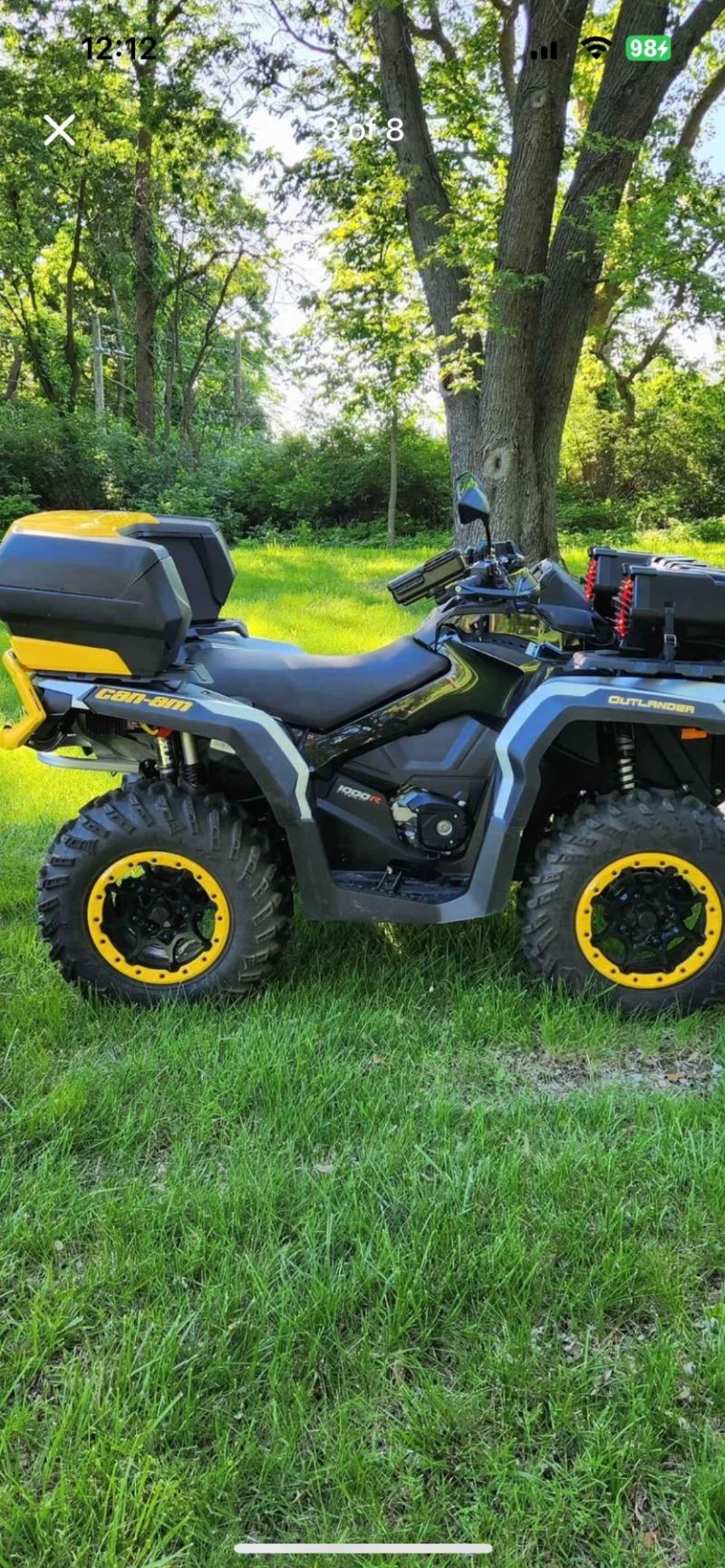 Can-Am Outlander XTP , снимка 2 - Мотоциклети и мототехника - 49338444