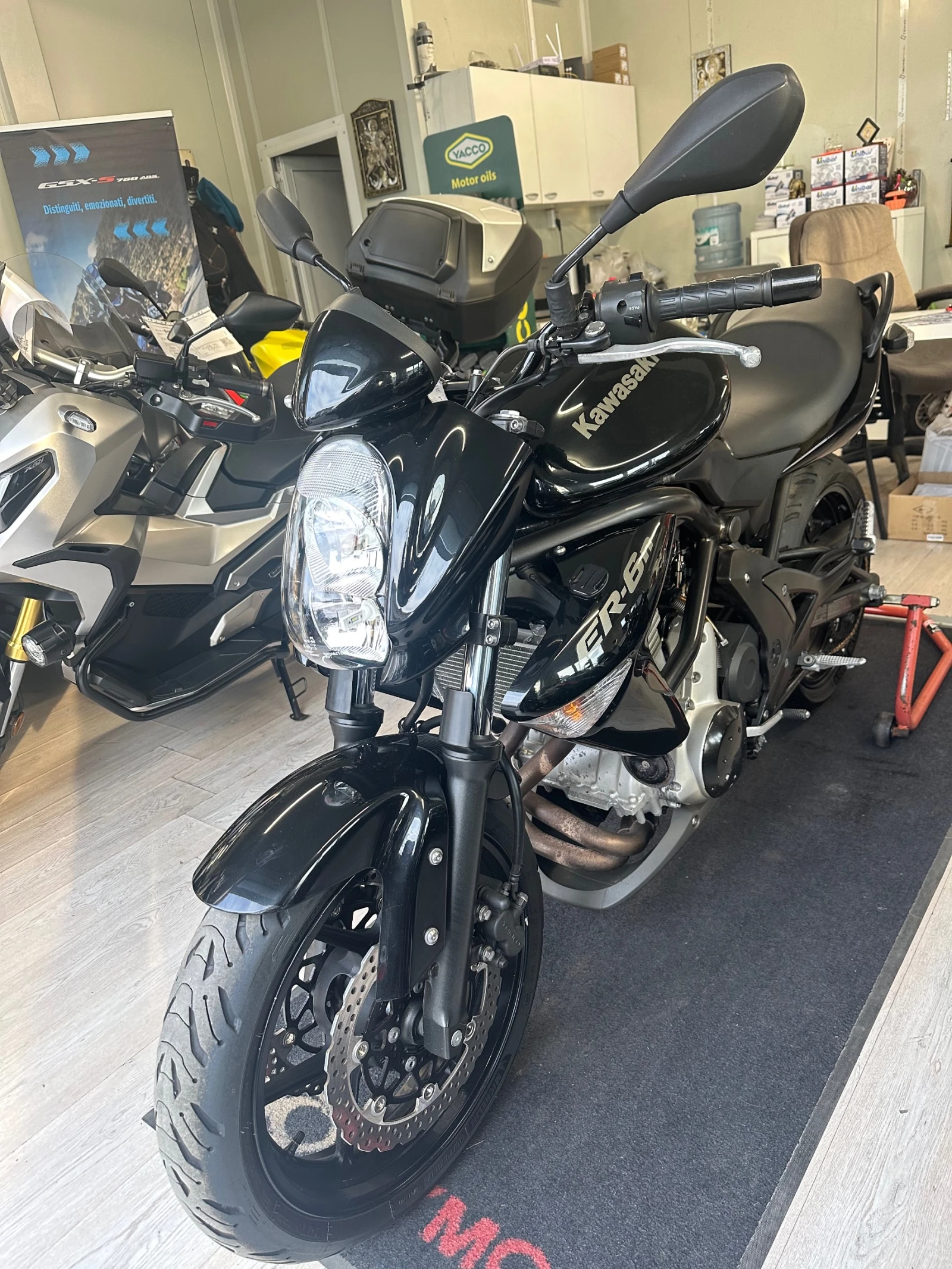 Kawasaki ER 6N 04.2008г., снимка 10 - Мотоциклети и мототехника - 53877799