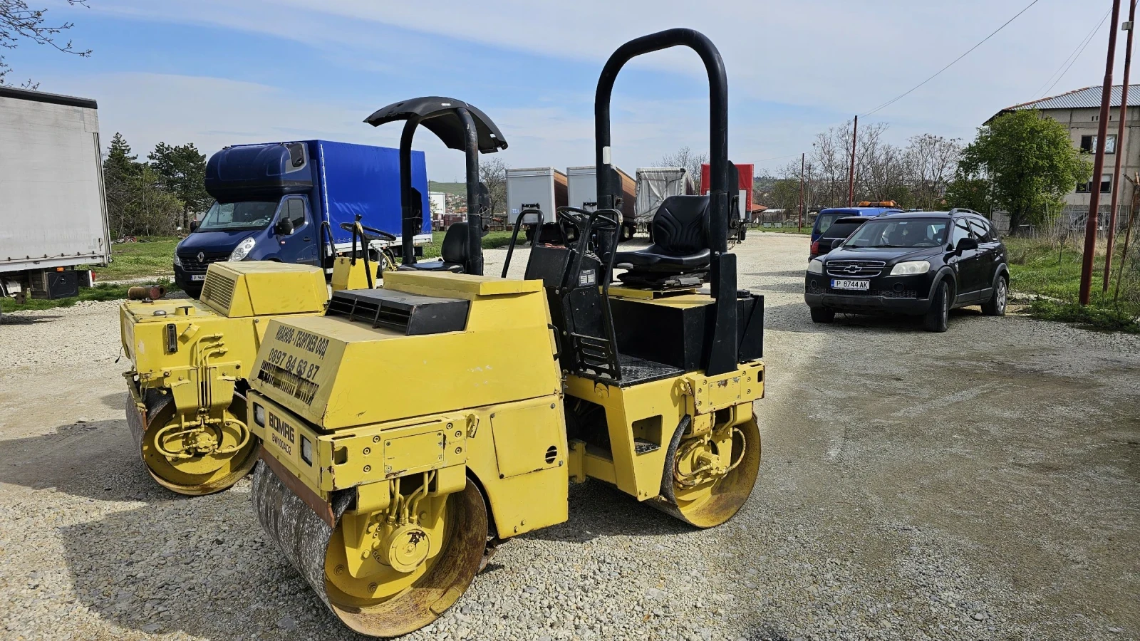 Валяк BOMAG ВАЛЯЦИ 2500КГ ПОД НАЕМ  - изображение 3