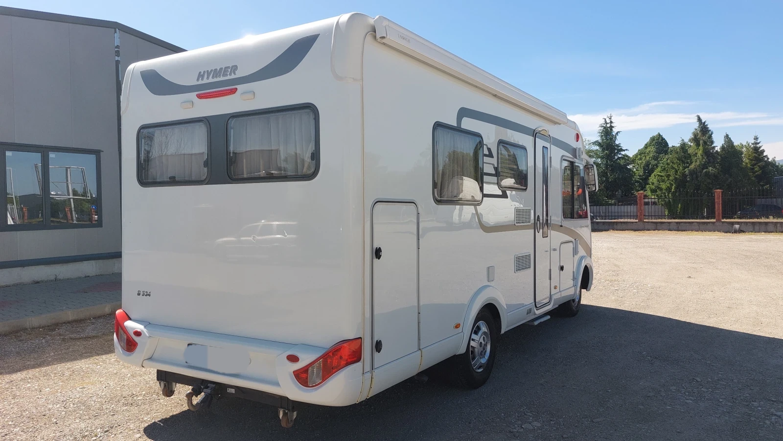 Кемпер HYMER / ERIBA B534, снимка 2 - Каравани и кемпери - 54550856
