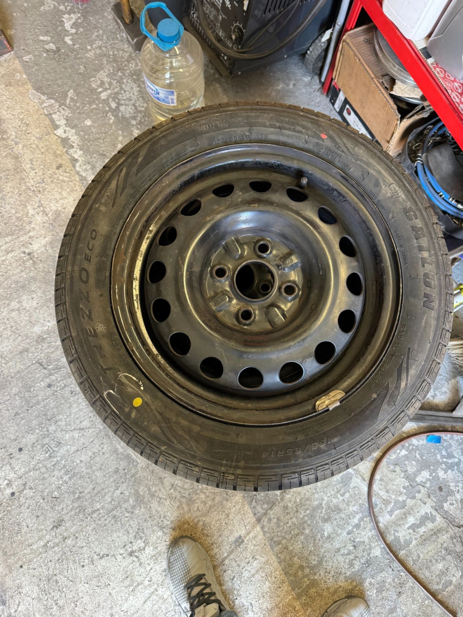 Гуми с джанти Sailun 155/65R14, снимка 2 - Гуми и джанти - 54322346