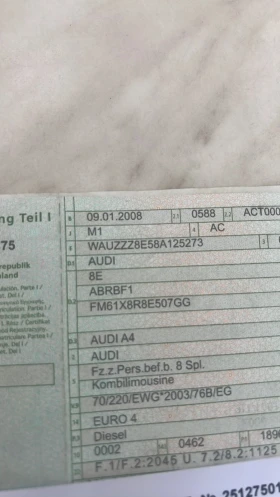 Audi A4 1.9 TDI, 6ск, снимка 10