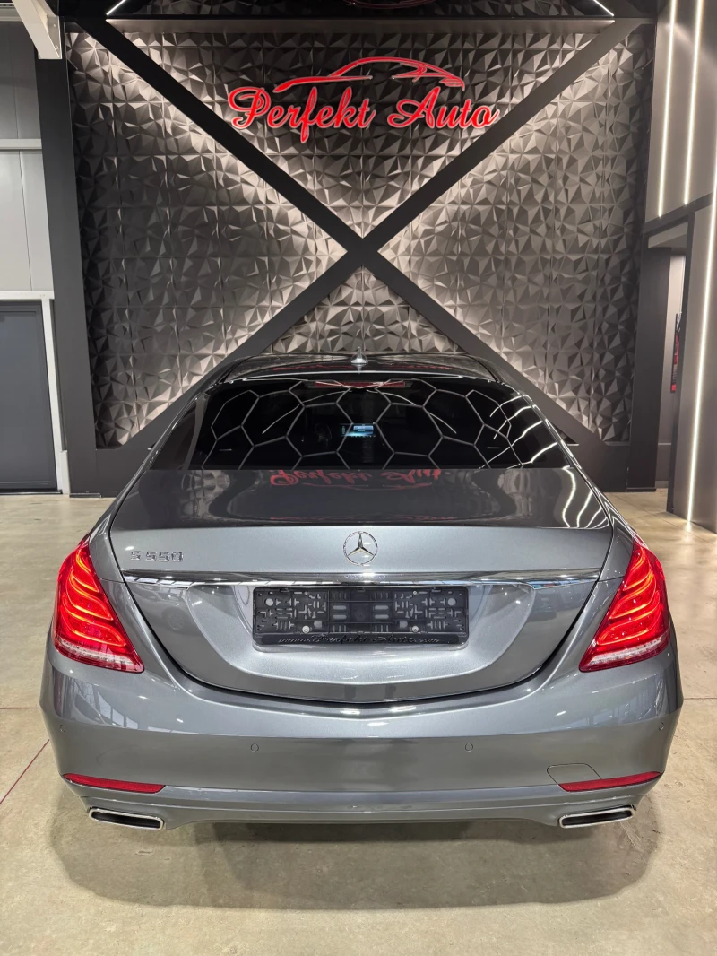 Mercedes-Benz S 550 LONG * BUMREISTER * ПАНОРАМА * , снимка 3 - Автомобили и джипове - 49560473