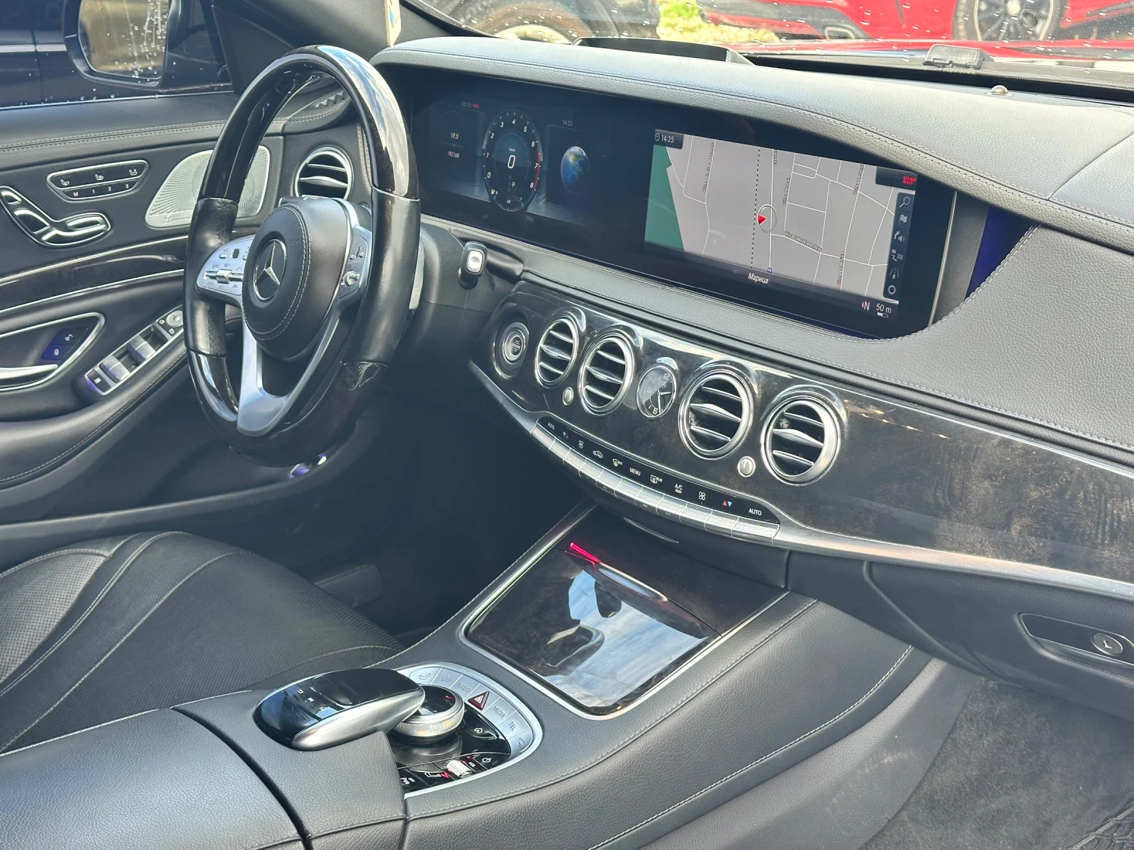 Mercedes-Benz S 450 AMG-LINE/LONG/Безупречна, снимка 9 - Автомобили и джипове - 54091306