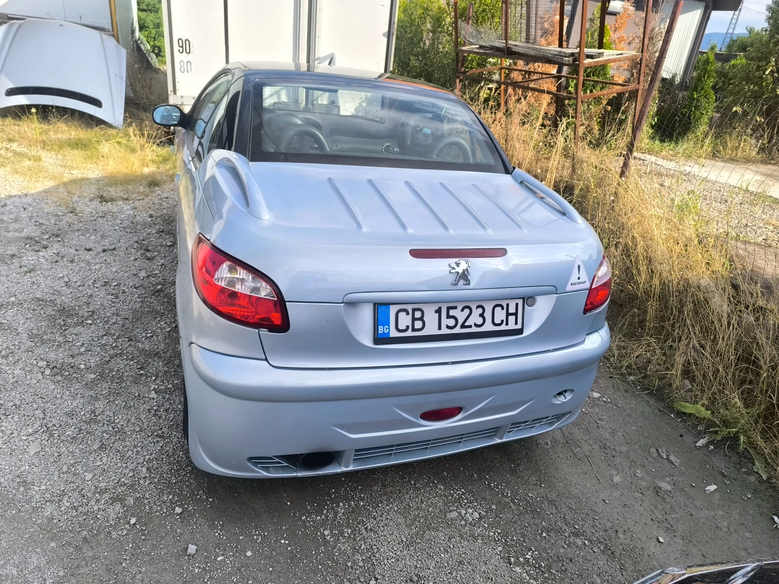Peugeot 206 2000 кубика 136к.с , снимка 3 - Автомобили и джипове - 55739392