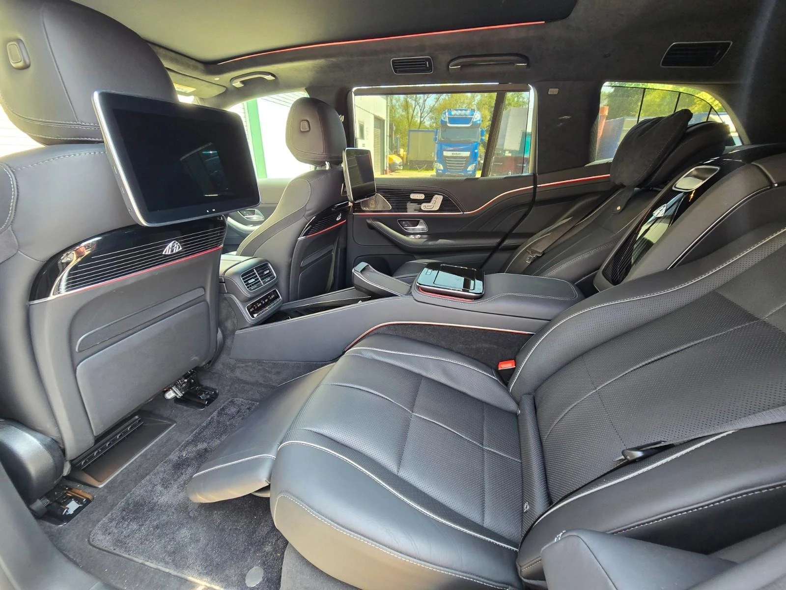 Mercedes-Benz GLS 600 MAYBACH/FIRST CLASS/E-ACTIVE BODY/DESIGNO/BURM/TV/ | Mobile.bg   12