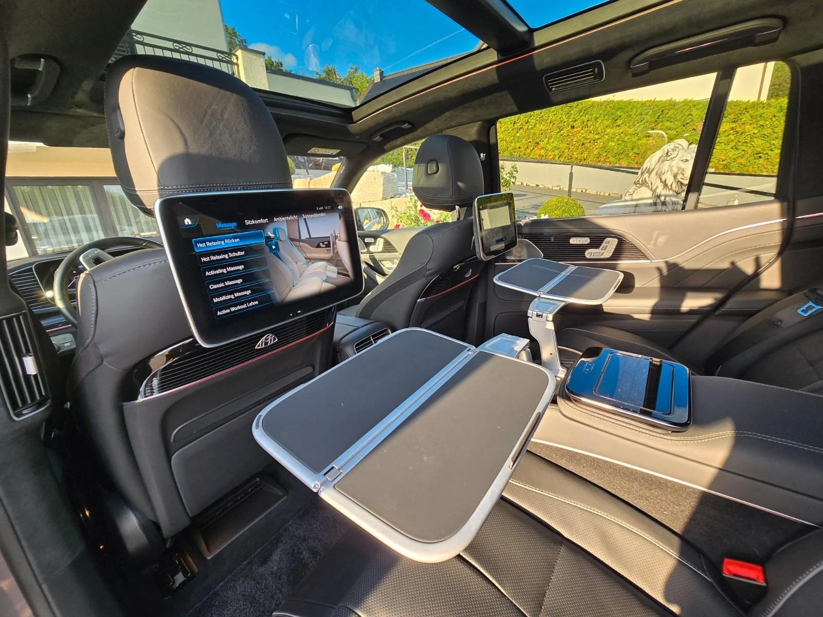 Mercedes-Benz GLS 600 MAYBACH/FIRST CLASS/E-ACTIVE BODY/DESIGNO/BURM/TV/ | Mobile.bg   13