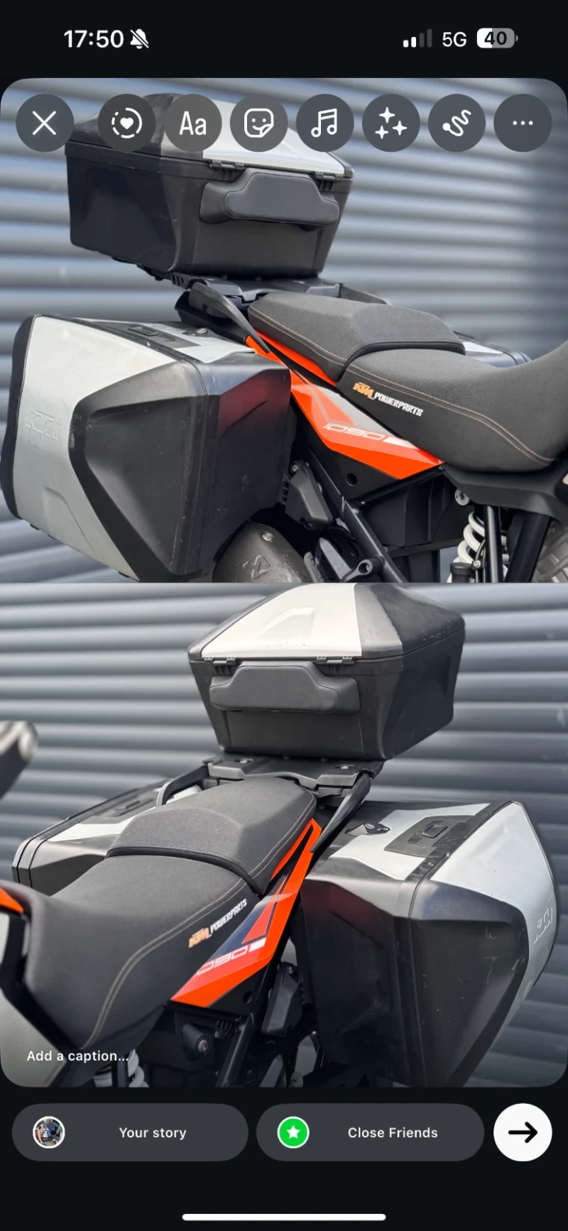 Ktm Adventure 1090cc Akrapovic* NAVI* 3 куфара, снимка 13 - Мотоциклети и мототехника - 52003565