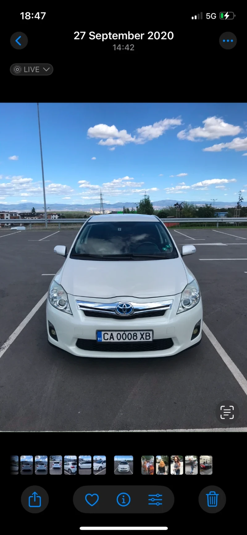 Toyota Auris, снимка 1 - Автомобили и джипове - 49227330