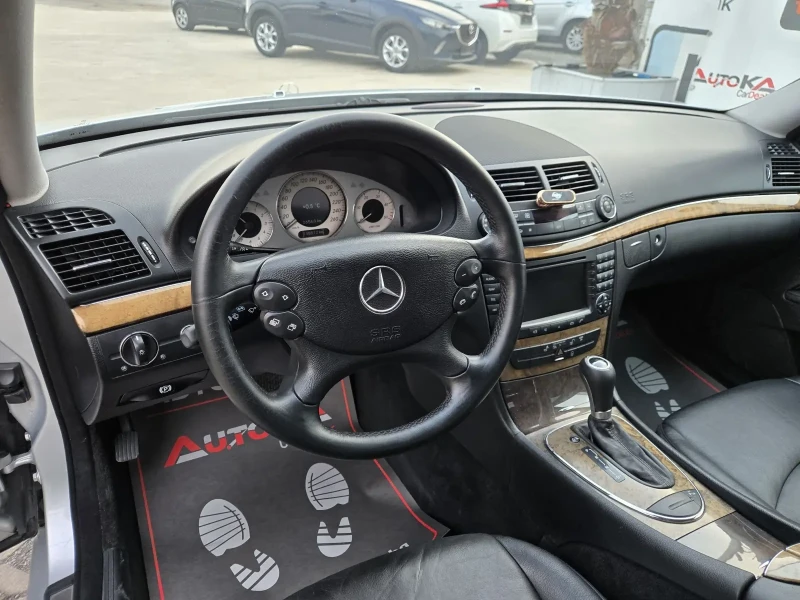 Mercedes-Benz E 220 EVO= 2.2CDI-170кс= АВТОМАТ= КСЕНОН= КОЖА= НАВИ, снимка 8 - Автомобили и джипове - 53090515