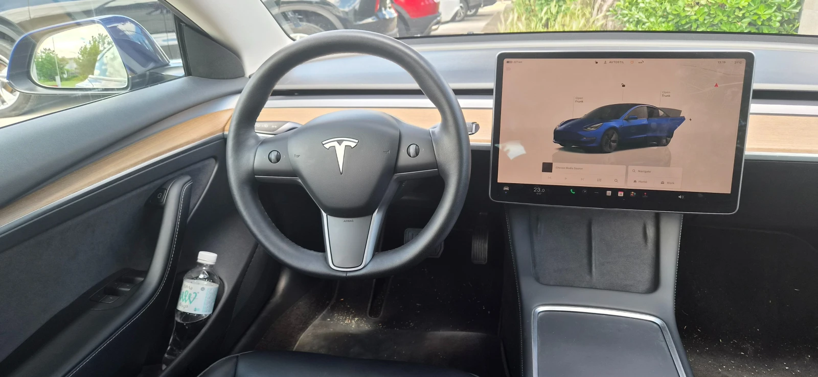 Tesla Model 3 Dual Motor AWD 2023г. ; 42983км. Face с термопомпа, снимка 11 - Автомобили и джипове - 54595942