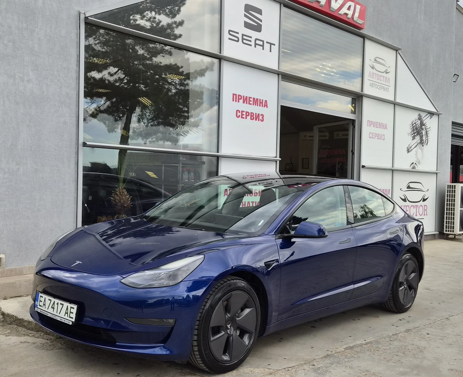 Tesla Model 3 Dual Motor AWD 2023г. ; 42983км. Face с термопомпа