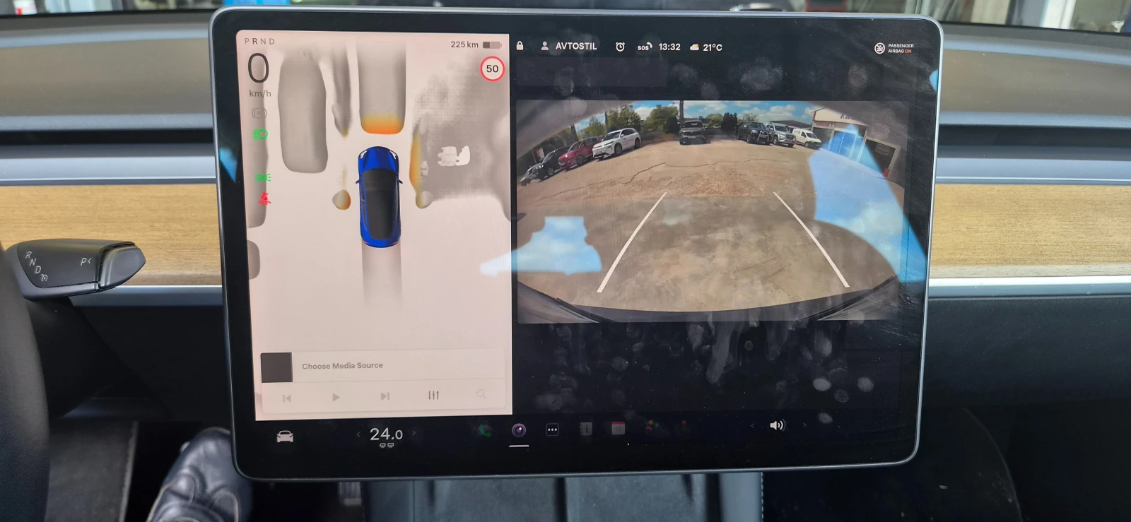 Tesla Model 3 Dual Motor AWD 2023г. ; 42983км. Face с термопомпа, снимка 12 - Автомобили и джипове - 54595942