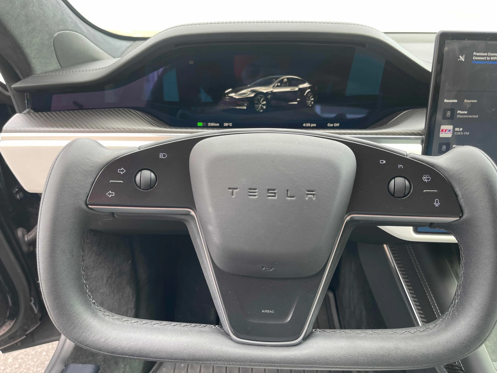 Tesla Model S Plaid | CARFAX | АВТОФИНАНСИРАНЕ, снимка 7 - Автомобили и джипове - 55960922