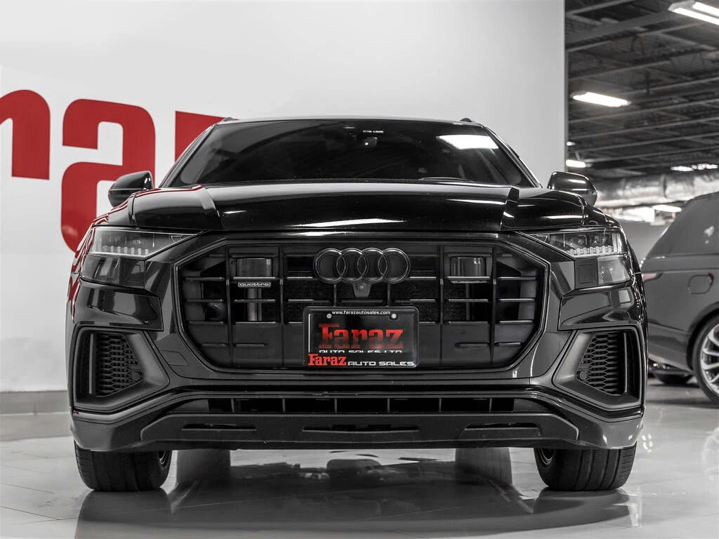 Audi Q8 TECHNIK 55 TFSI S-LINE| BANG&OLUFSEN| MATRIX| ПАНО, снимка 2 - Автомобили и джипове - 54883463
