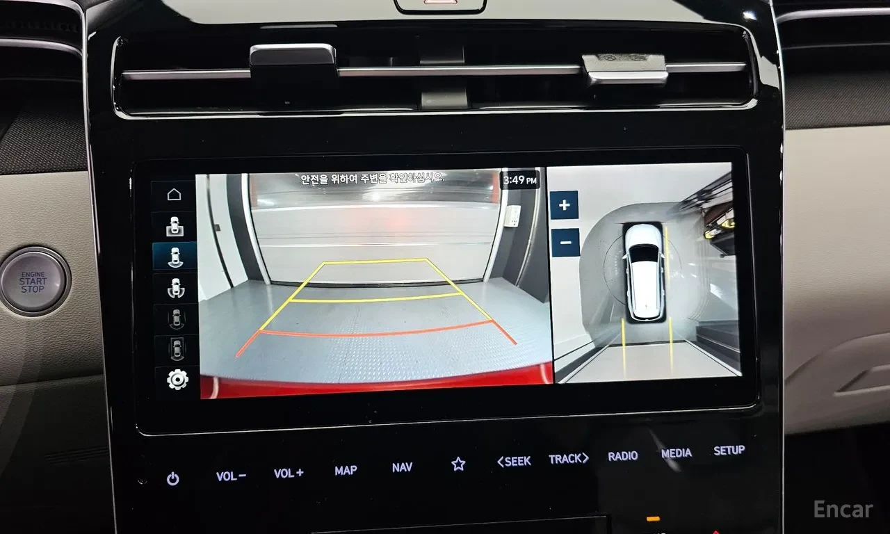 Hyundai Tucson ОБДУХ* ПОДГРЕВ* BOSE* 360 камери* М.ТОЧКА* , снимка 13 - Автомобили и джипове - 55555961