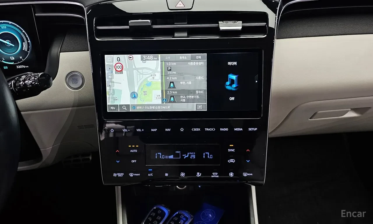 Hyundai Tucson ОБДУХ* ПОДГРЕВ* BOSE* 360 камери* М.ТОЧКА* , снимка 12 - Автомобили и джипове - 55555961