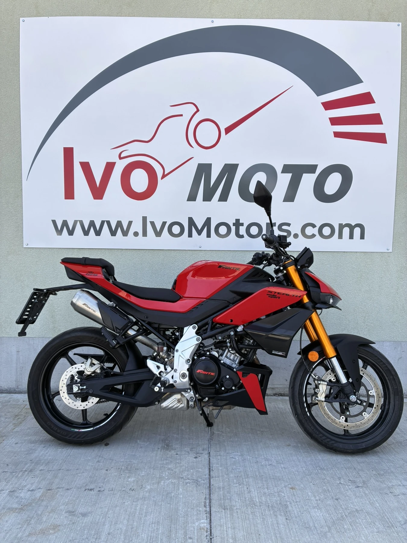 Fantic Stealth 125-2950 km.!!!
