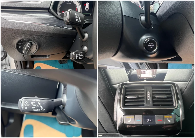 Skoda Superb 1.5TSI FACE Keyless Дистроник CarPlay Подгрев Нави, снимка 15 - Автомобили и джипове - 47814677