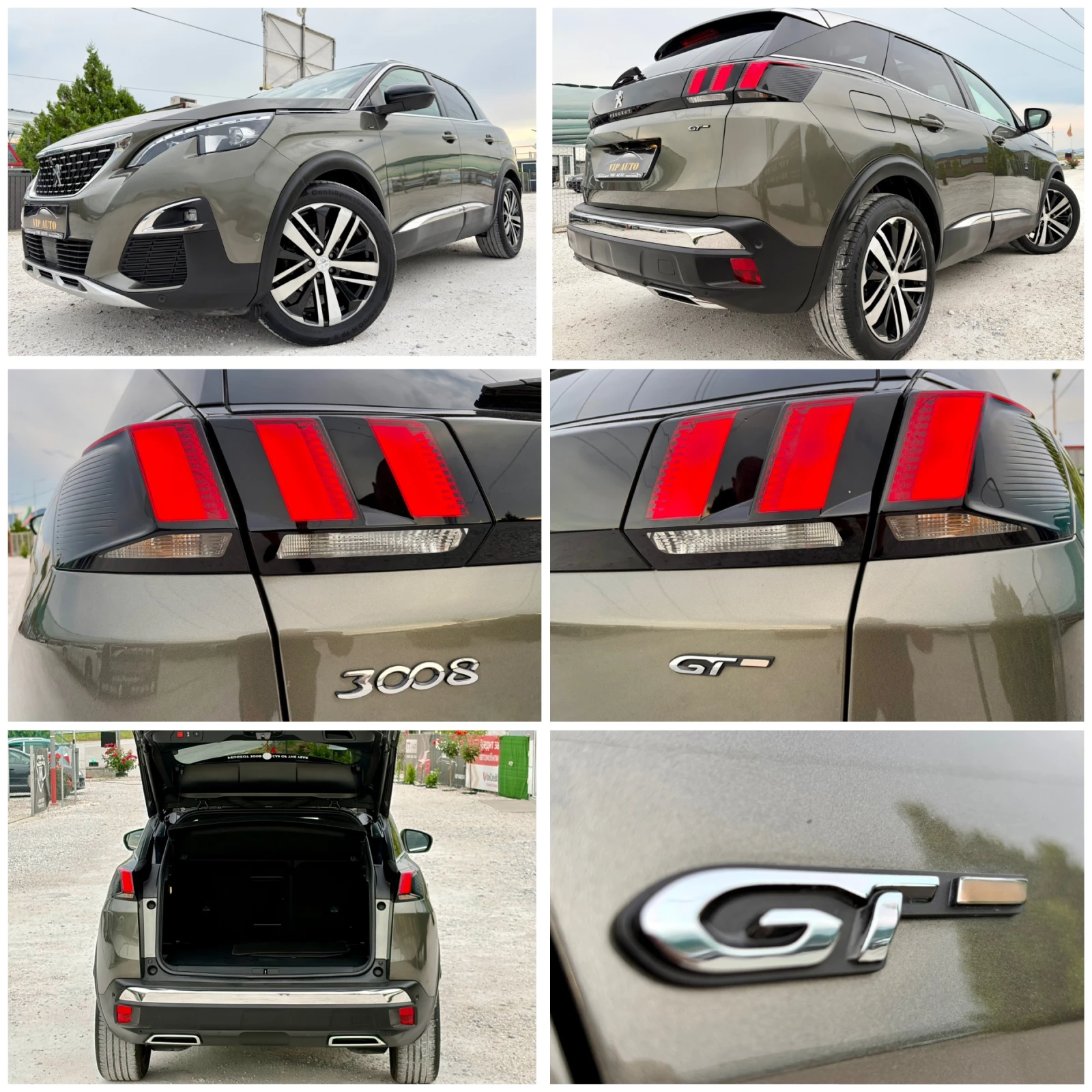 Peugeot 3008 GT LINE 2.0HDI 42000КМ РЕАЛНИ, снимка 16 - Автомобили и джипове - 54875286