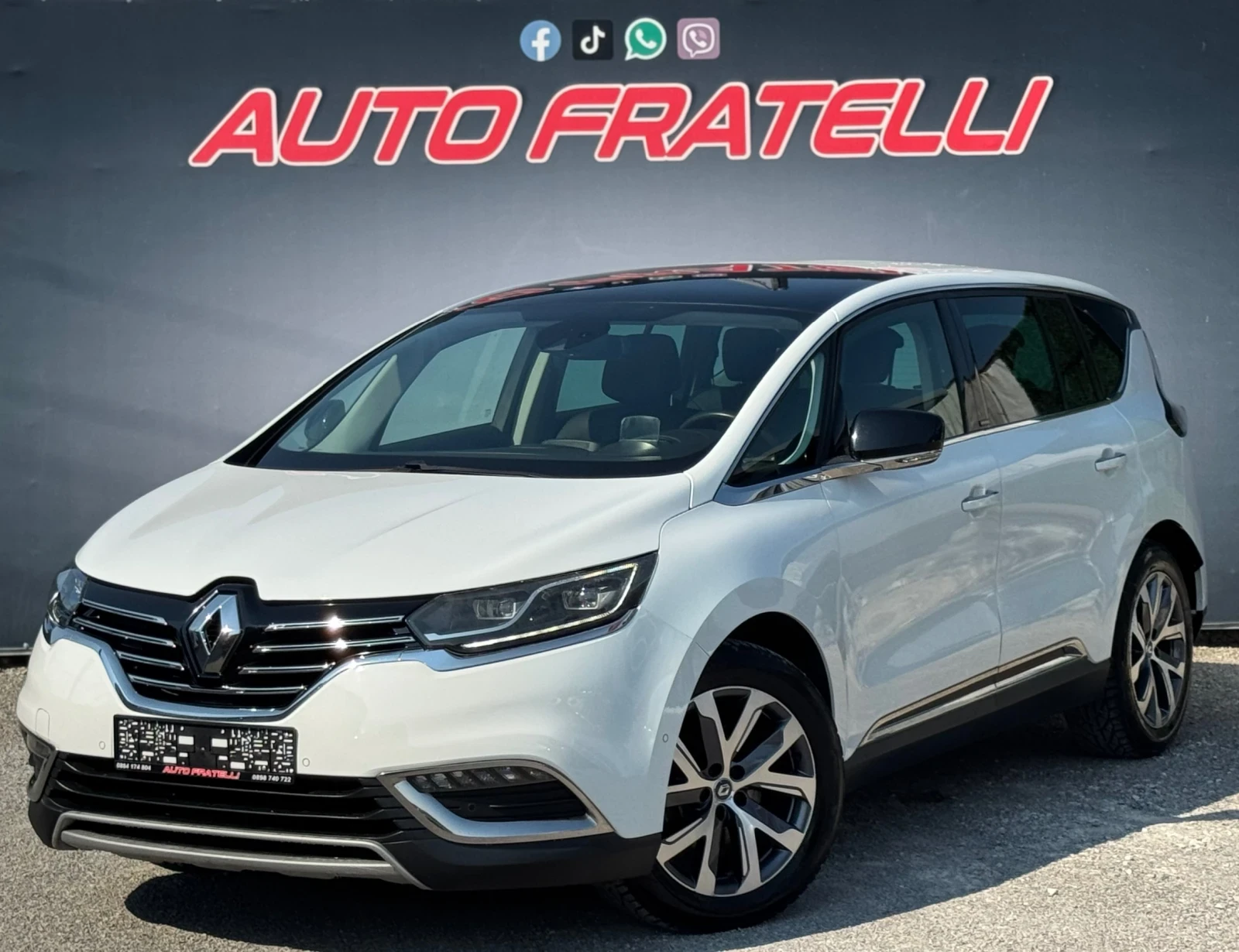 Renault Espace 1.6D 7 МЕСТЕН/4Control/ЛИЗИНГ/БАРТЕР, снимка 3 - Автомобили и джипове - 55726666