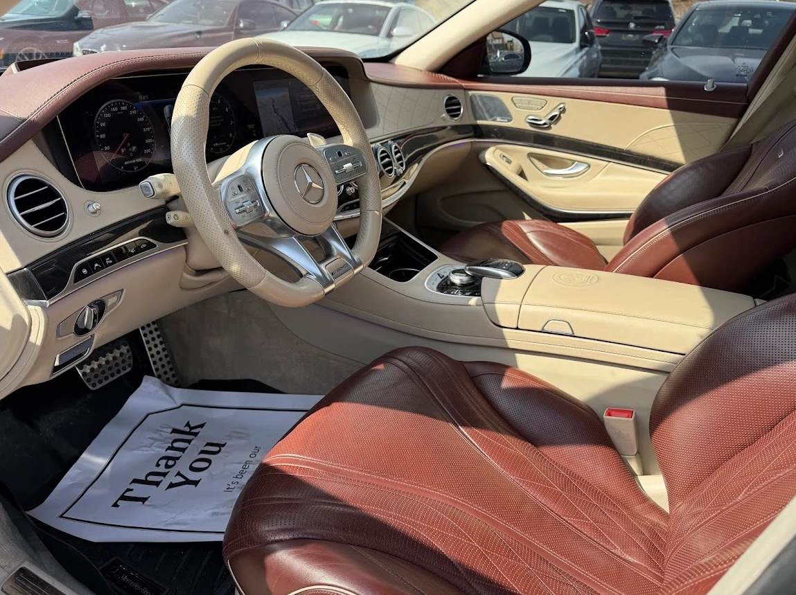 Mercedes-Benz S 63 AMG Designo two-tone, снимка 10 - Автомобили и джипове - 56318689
