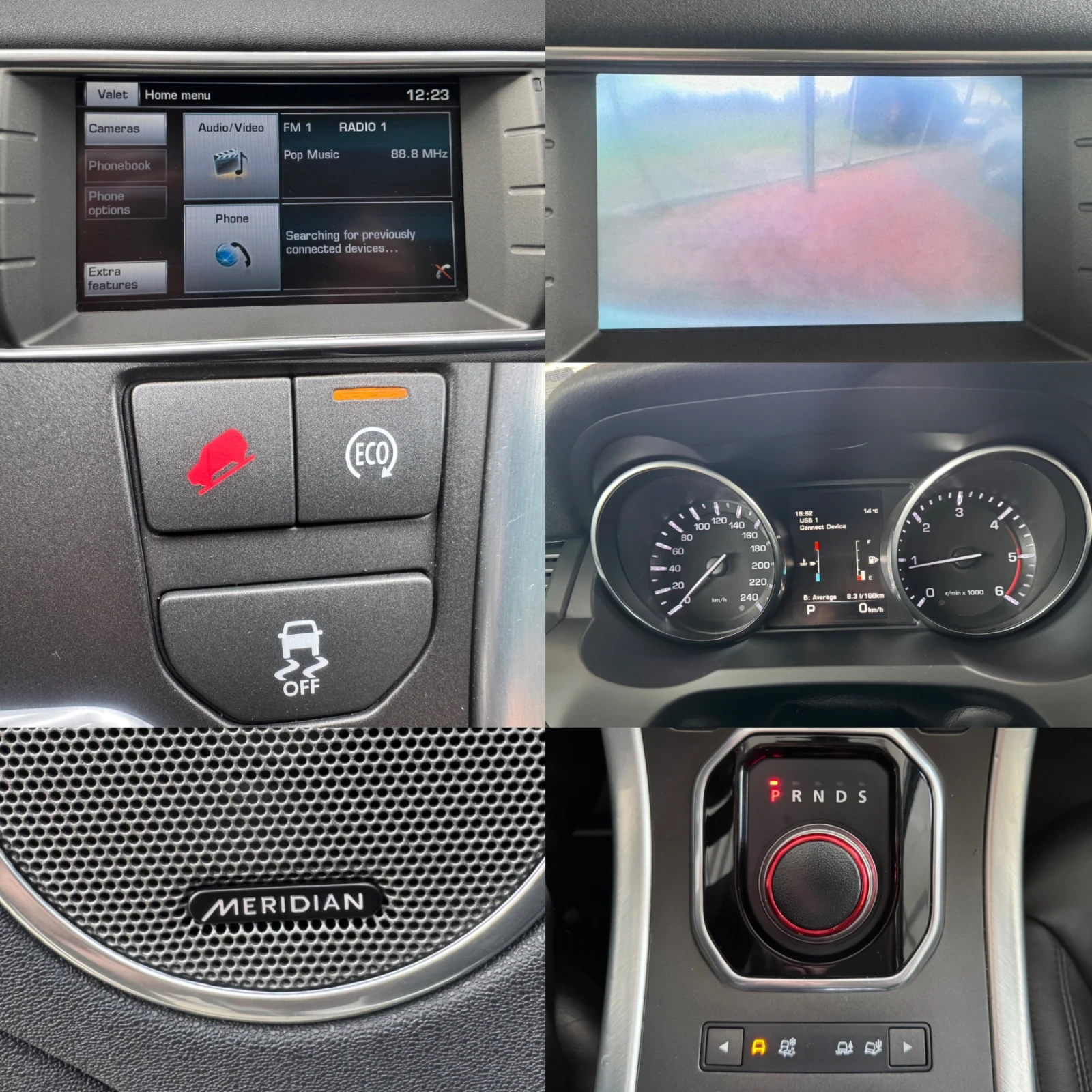 Land Rover Range Rover Evoque 2.2d#BRITISH EDIT#9-СКОРОСТИ#MERIDIAN#CAMERA, снимка 15 - Автомобили и джипове - 54035112