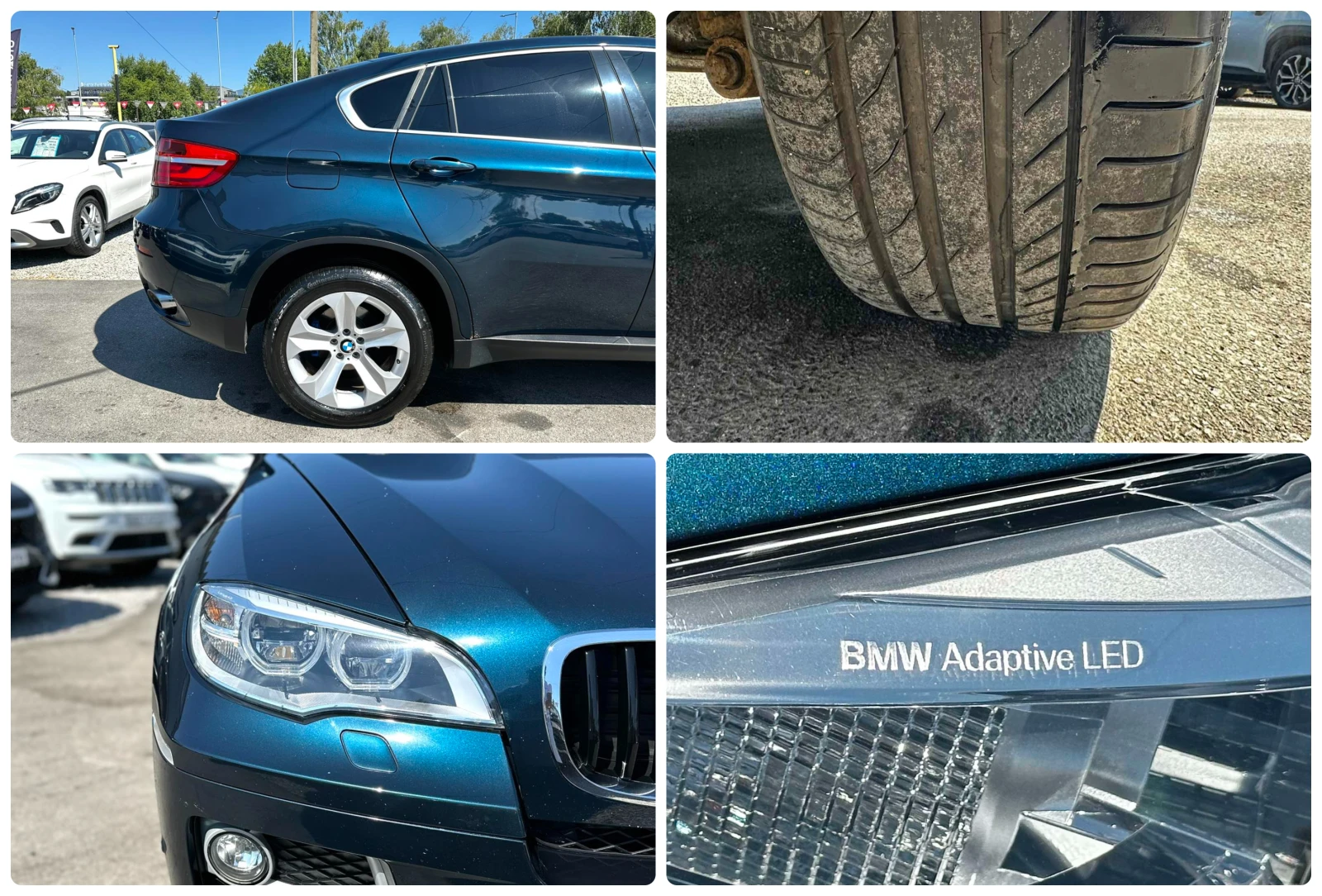 BMW X6 3.0D 245HP DISTRONIC LANE ASSIST LED ADAPTIVE, снимка 17 - Автомобили и джипове - 55692504