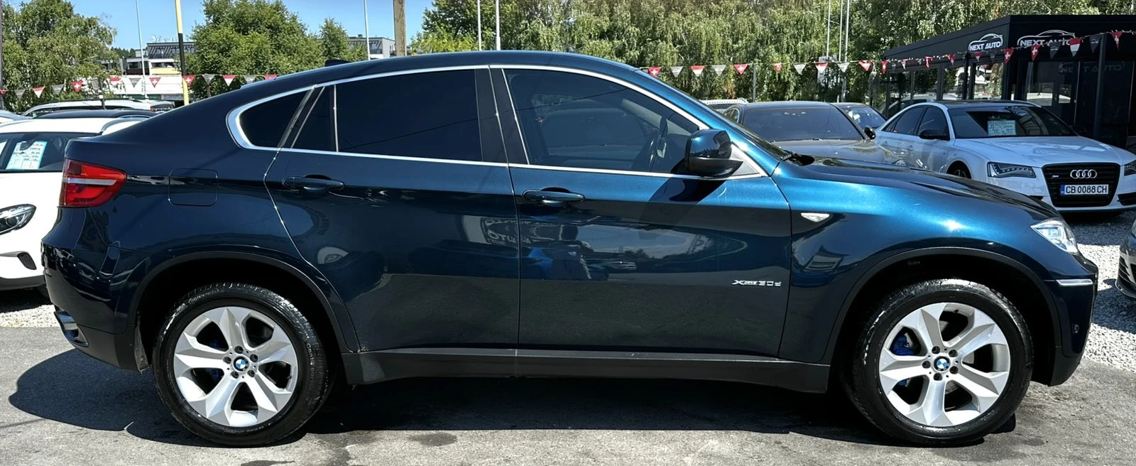 BMW X6 3.0D 245HP DISTRONIC LANE ASSIST LED ADAPTIVE, снимка 4 - Автомобили и джипове - 55692504
