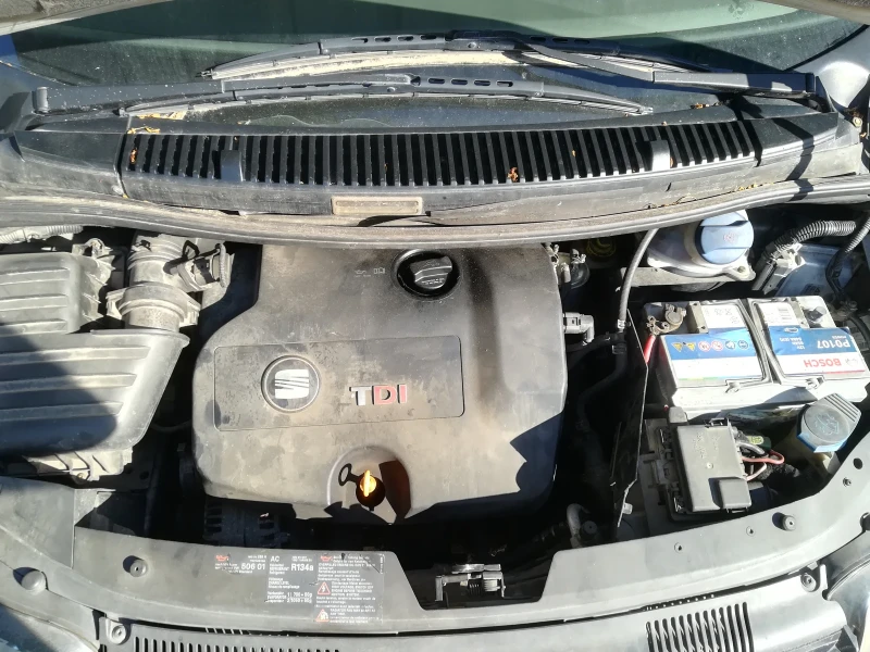 Seat Alhambra  1.9tdi 7места , снимка 6 - Автомобили и джипове - 48198913