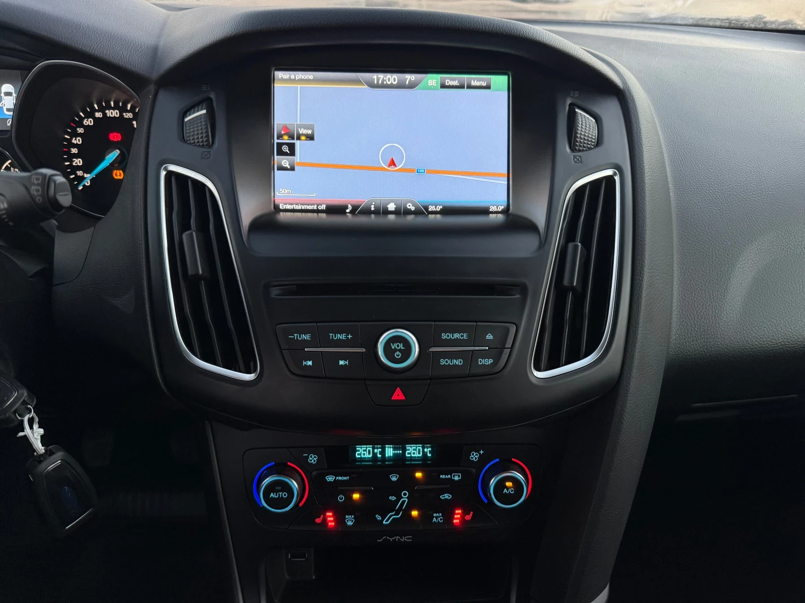 Ford Focus 1.5/Navi/PDC/120ps/Euro6, снимка 13 - Автомобили и джипове - 53838978