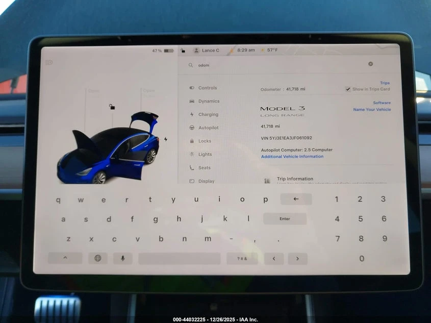 Tesla Model 3 Long Range/Mid Range, снимка 7 - Автомобили и джипове - 54307666