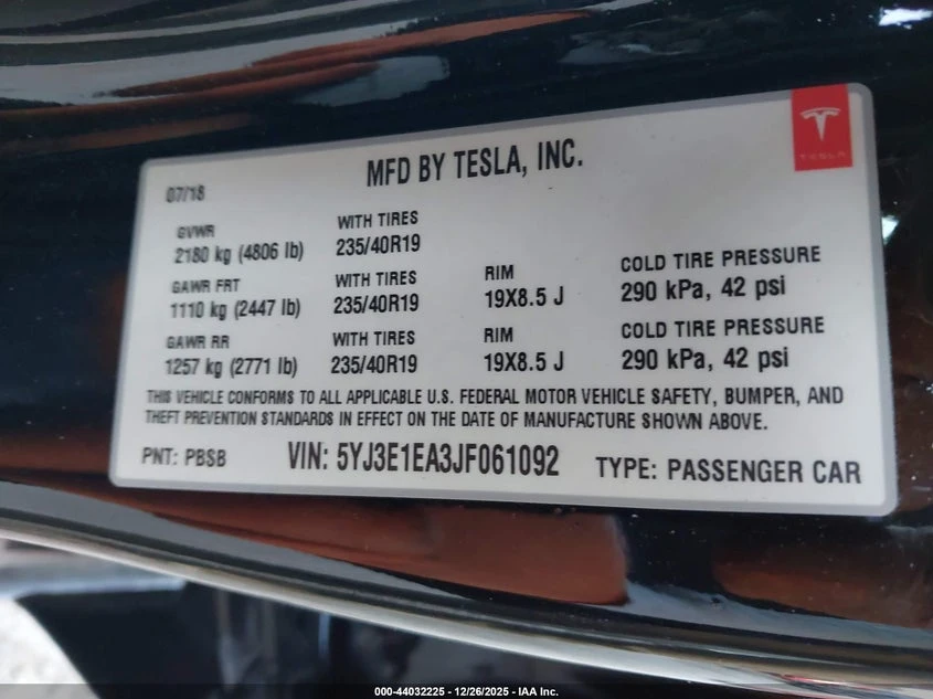 Tesla Model 3 Long Range/Mid Range, снимка 9 - Автомобили и джипове - 54307666