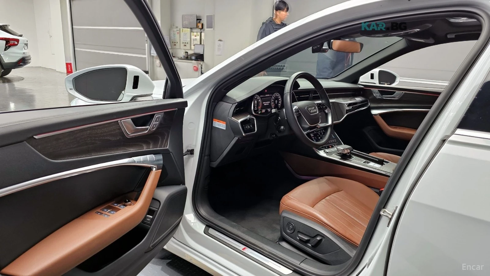 Audi A6 45 TFSI PREMIUM* КОЖА* ОБДУХВ* НАВИ* ПАНО* 360* HU, снимка 9 - Автомобили и джипове - 55385439
