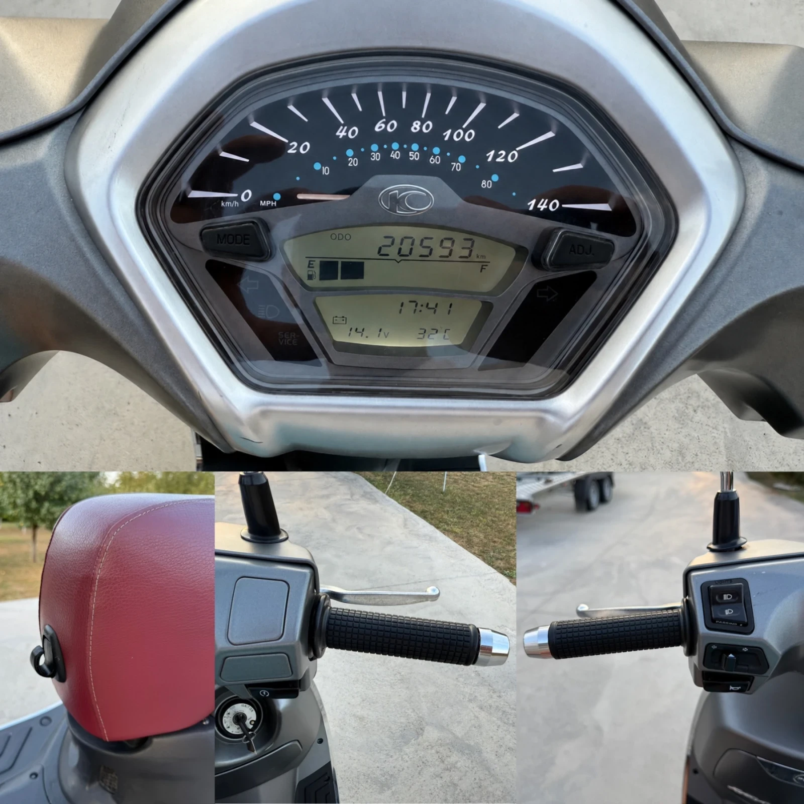 Kymco Like 125i/4T, снимка 10 - Мотоциклети и мототехника - 55905023