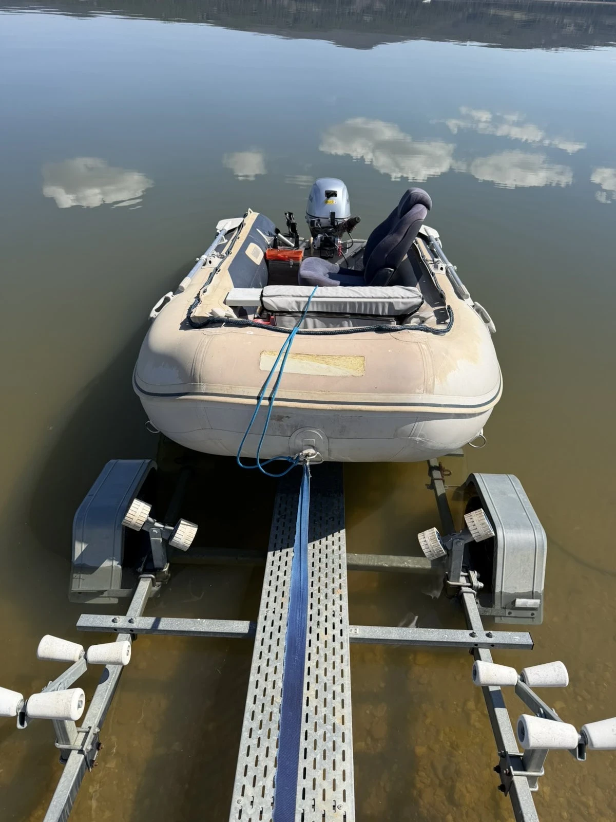 Надуваема лодка Honda Marine, снимка 3 - Воден транспорт - 54126292