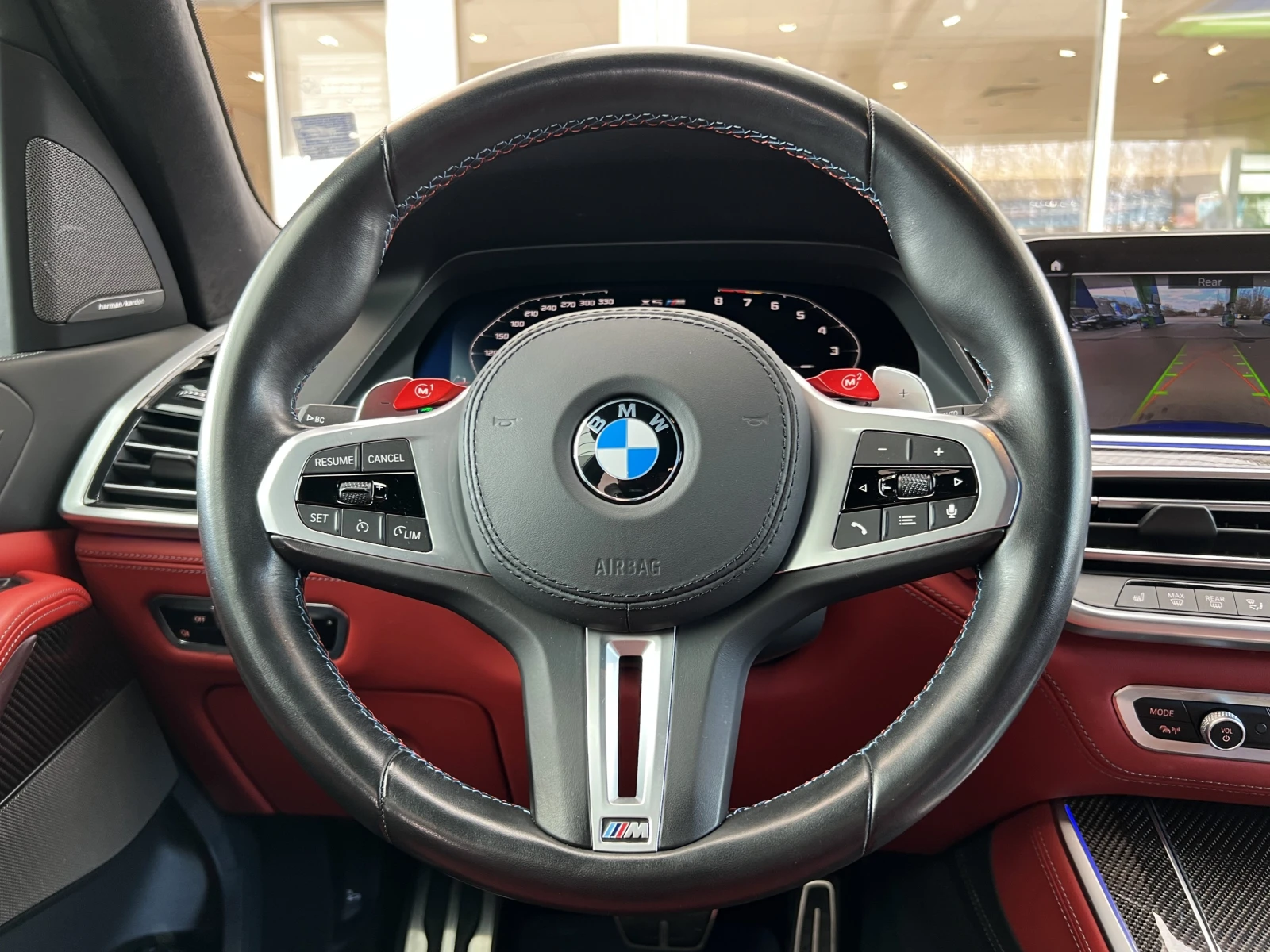 BMW X5M xDrive/CARBON/H&K/HEAD UP/360/, снимка 11 - Автомобили и джипове - 53973622