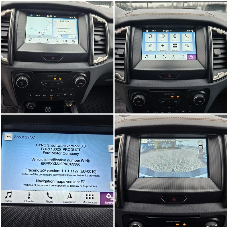 Ford Ranger 3.2 WILDTRAK ! ! АВТОМАТИК ! ! ХАРДТОП , снимка 15 - Автомобили и джипове - 53051779