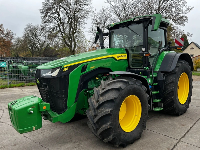 Трактор John Deere 8R 340 POWER SHIFT E-23 НАВИГАЦИЯ ЛИЗИНГ, снимка 7 - Селскостопанска техника - 49217186