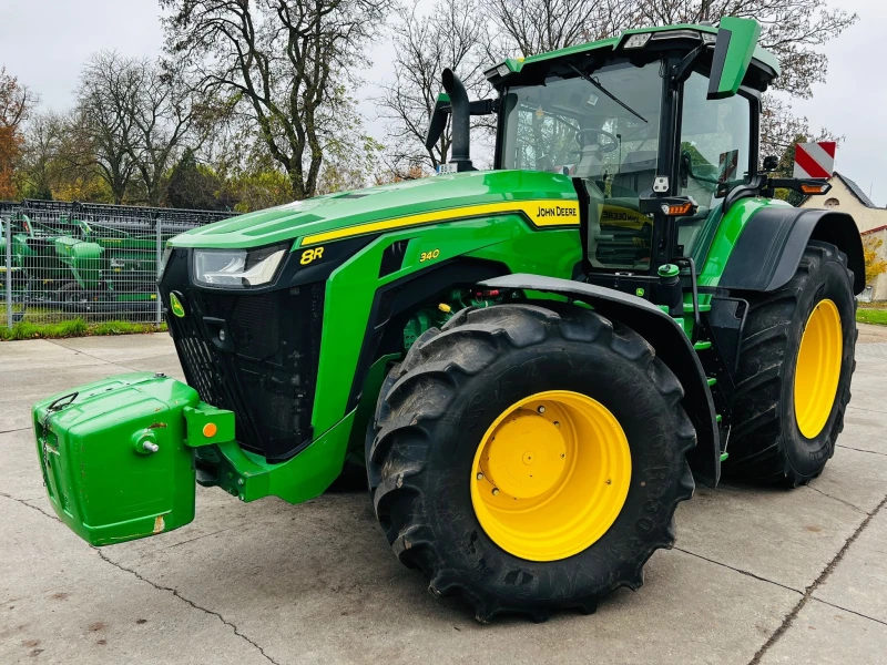 Трактор John Deere 8R 340 POWER SHIFT E-23 НАВИГАЦИЯ ЛИЗИНГ, снимка 2 - Селскостопанска техника - 49217186