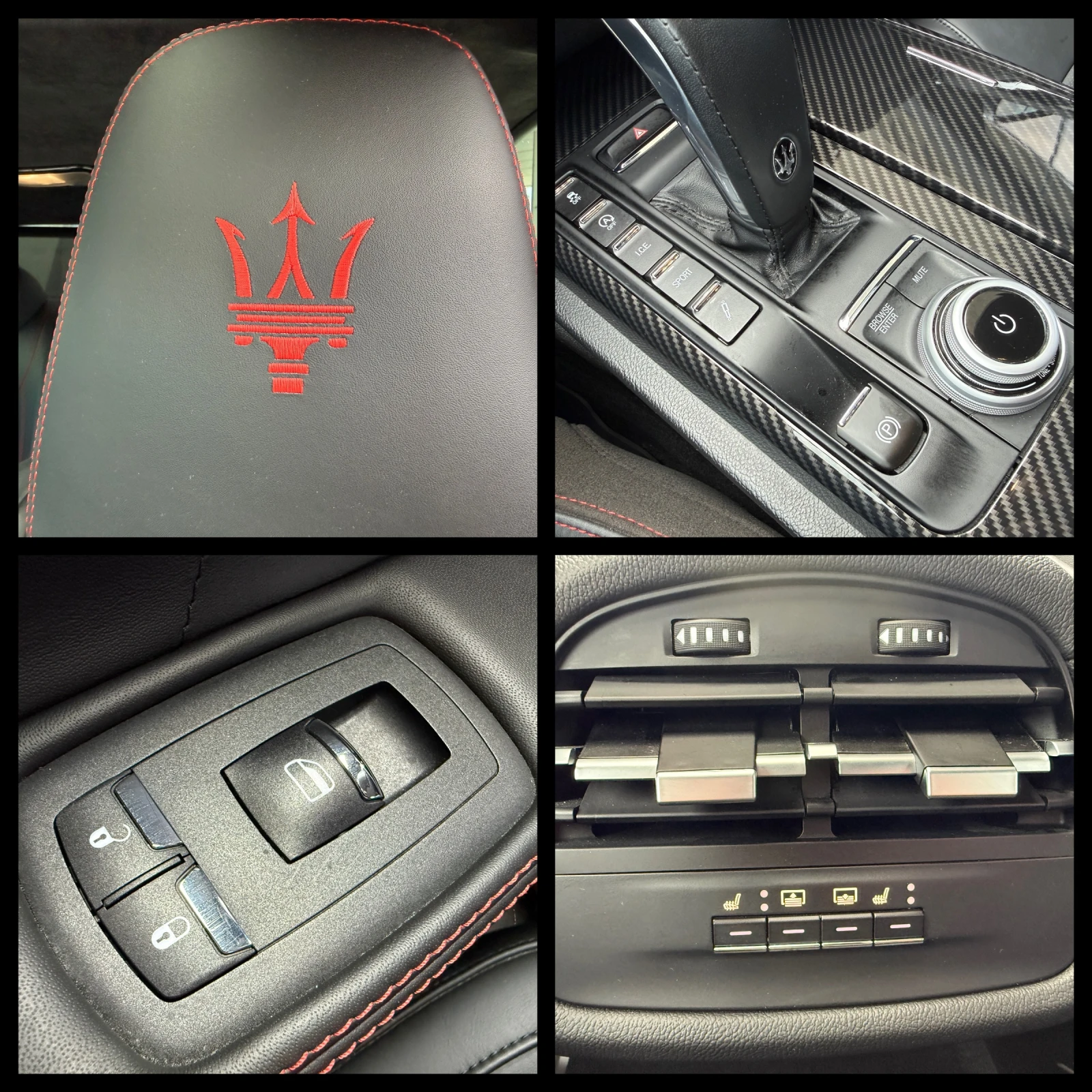 Maserati Ghibli 6 МЕСЕЦА ГАРАНЦИЯ/430 кс. Modena SQ4 Facelift, снимка 13 - Автомобили и джипове - 54883982