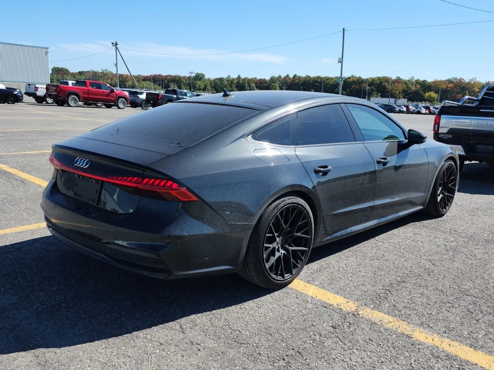 Audi A7 Sportback * PANORAMA * АвтоКредит * (ЦЕНА ДО БГ), снимка 3 - Автомобили и джипове - 56228230