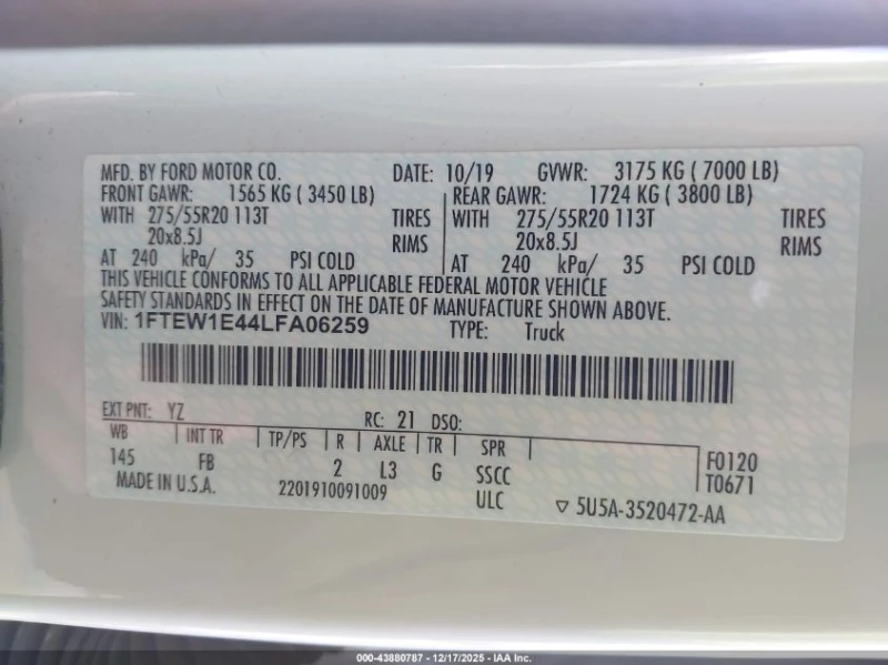 Ford F150 3.5l F-150 Xlt, снимка 9 - Автомобили и джипове - 53518473