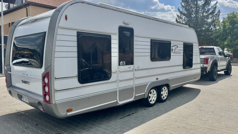 Каравана Tabbert Princess / НОВ ВНОС / РЕГИСТРИРАНА / БАНЯ И WC, снимка 5 - Каравани и кемпери - 51009955