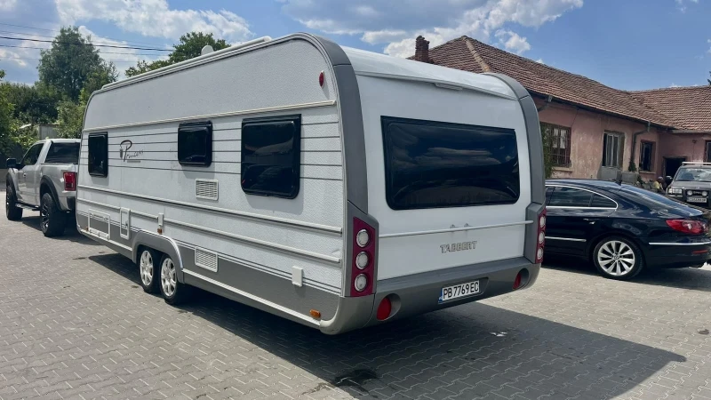 Каравана Tabbert Princess / НОВ ВНОС / РЕГИСТРИРАНА / БАНЯ И WC, снимка 4 - Каравани и кемпери - 51009955