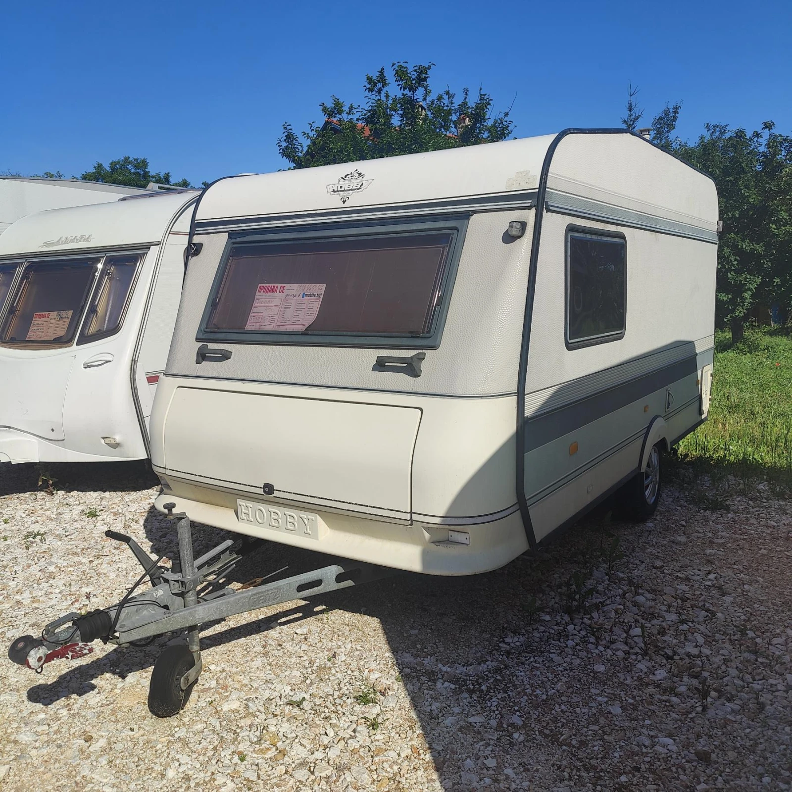 Каравана Hobby DeLuxe 450