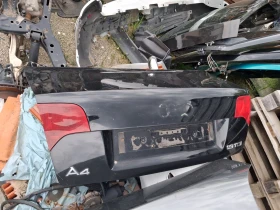 Заден капак за Audi A4 B7 седан - черен, снимка 2