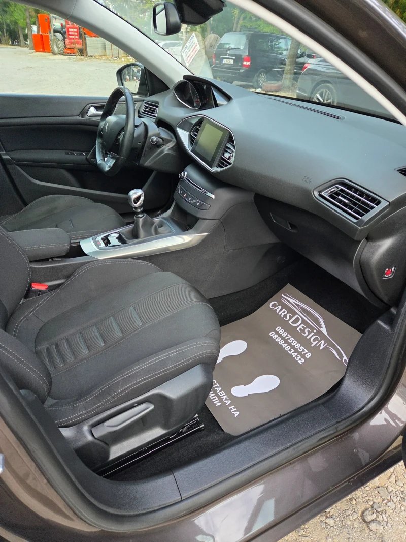 Peugeot 308 1.6HDI 120ps, снимка 11 - Автомобили и джипове - 51838427