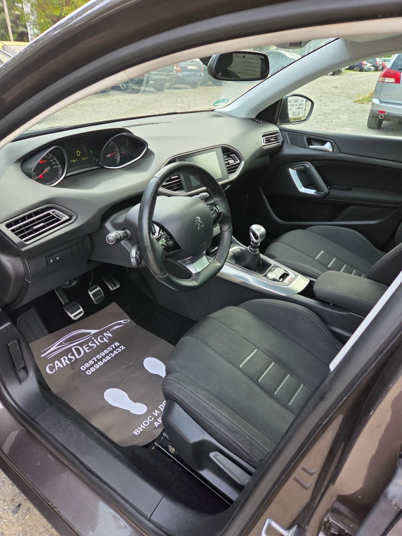 Peugeot 308 1.6HDI 120ps, снимка 9 - Автомобили и джипове - 51838427
