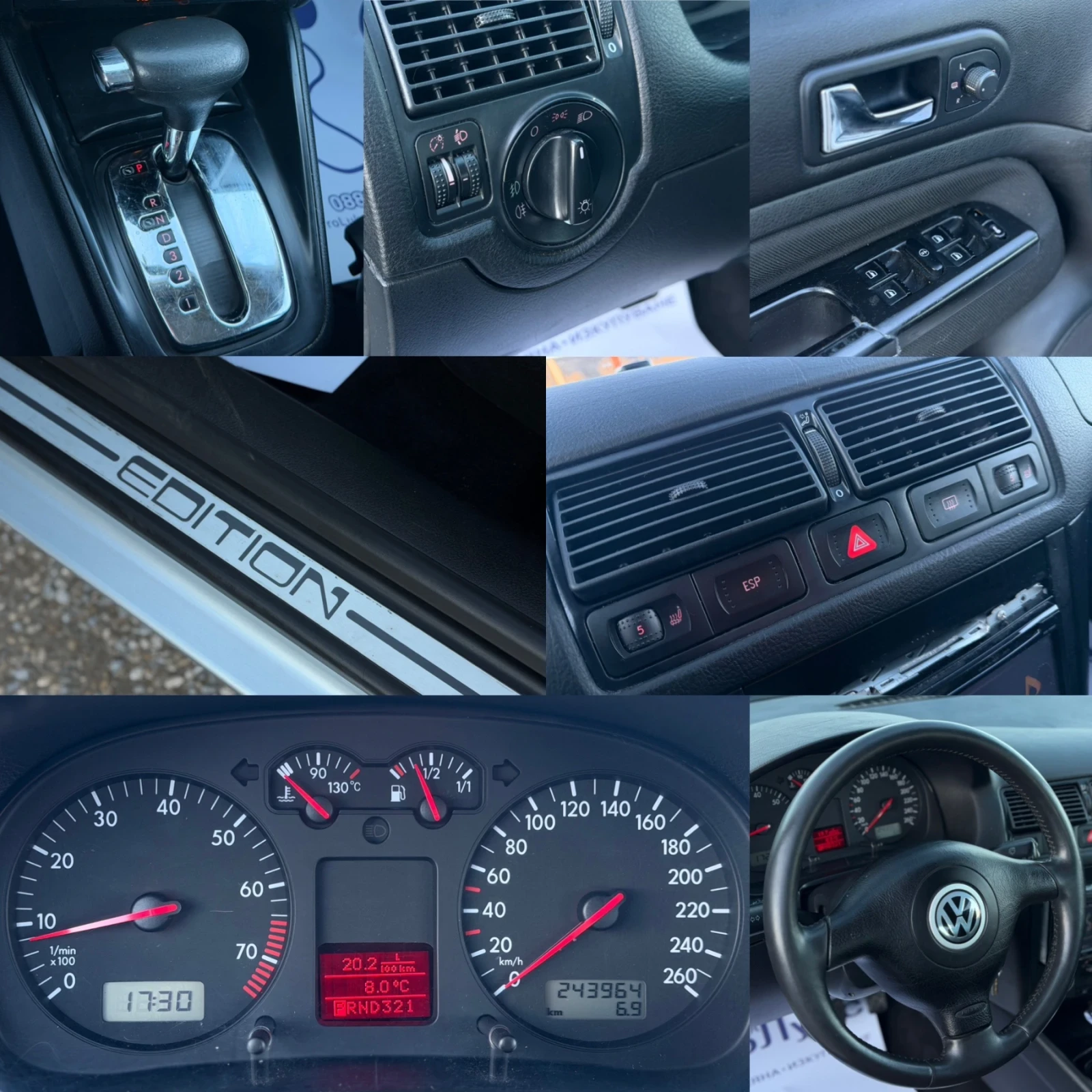 VW Golf 1.6i 102�� ��������� �������� �������  | Mobile.bg � ����������� 17